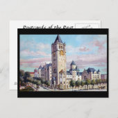 旧葉書 – ポズナン，ポーランド ポストカード (正面/裏面)