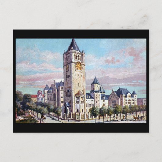 旧葉書 – ポズナン，ポーランド ポストカード (正面)