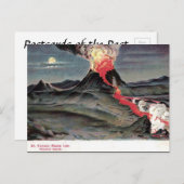 旧葉書 – マウナロア，ハワイアン諸島 ポストカード (正面/裏面)