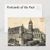 旧葉書 – マルボルク/マリエンブルク，ポーランド ポストカード (正面/裏面)