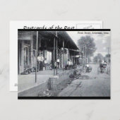 旧葉書 – ミシシッピ州アッカーマン ポストカード (正面/裏面)