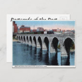 旧葉書 – ミネソタ，ミネアポリス ポストカード (正面/裏面)