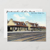 旧葉書 – モンタナ州ビリングス ポストカード (正面/裏面)