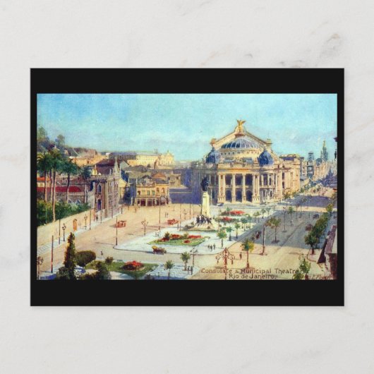 旧葉書 – リオデジャネイロ（ブラジル） ポストカード (正面)