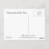 旧葉書 – リール，フランス ポストカード (裏面)