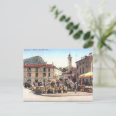 旧葉書 – ルガノ（スイス） ポストカード (スタンド正面)