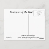 旧葉書 – ルルド，ラバシリケ ポストカード (裏面)