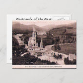 旧葉書 – ルルド，ラバシリケ ポストカード (正面/裏面)