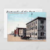 旧葉書 – レジーナ，サスカチュワン ポストカード (正面/裏面)