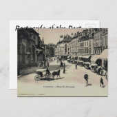 旧葉書 – ローザンヌ，スイス ポストカード (正面/裏面)