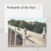 旧葉書 – ローザンヌ，スイス ポストカード (正面/裏面)