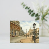 旧葉書，ローマ，ヴィットリオ・ヴェネト ポストカード (スタンド正面)