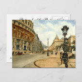 旧葉書，ローマ，ヴィットリオ・ヴェネト ポストカード (正面/裏面)