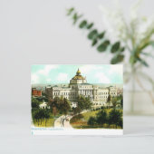 旧葉書 – ワシントンDC連邦議会図書館 ポストカード (スタンド正面)