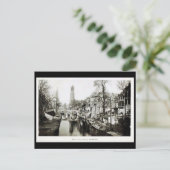 旧葉書 – 旧運河，ユトレヒト，オランダ ポストカード (スタンド正面)