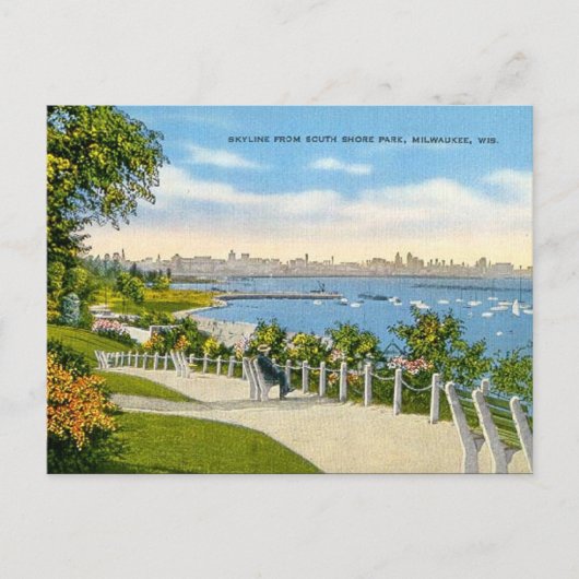旧葉書 – 米国ウィスコンシン州,ミルウォーキー ポストカード (正面)