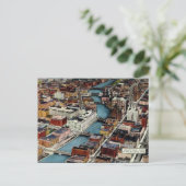 旧葉書 – 米国ウィスコンシン州，ミルウォーキー ポストカード (スタンド正面)