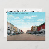 旧葉書 – 米国モンタナ州ボーズマン ポストカード (正面/裏面)