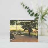 旧葉書 – 米国ロードアイランド州ニューポート ポストカード (スタンド正面)