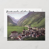 旧葉書 – Andermatt, Suisse ポストカード (正面/裏面)