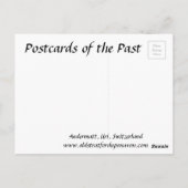 旧葉書 – Andermatt, Suisse ポストカード (裏面)