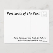 旧葉書 – Barnard Castle, Co Durham ポストカード (裏面)