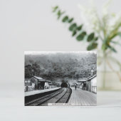旧葉書 – DerbyshireのGrindleford Station ポストカード (スタンド正面)