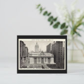 旧葉書 – Grand Central Terminal, New York Ci ポストカード (スタンド正面)