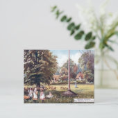 旧葉書 – Ickwell Green, Bedfordshire ポストカード (スタンド正面)