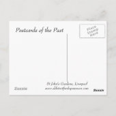 旧葉書 – Liverpool ポストカード (裏面)