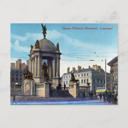 旧葉書 – Liverpool ポストカード (正面)