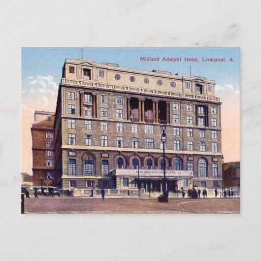 旧葉書 – Liverpool ポストカード (正面)