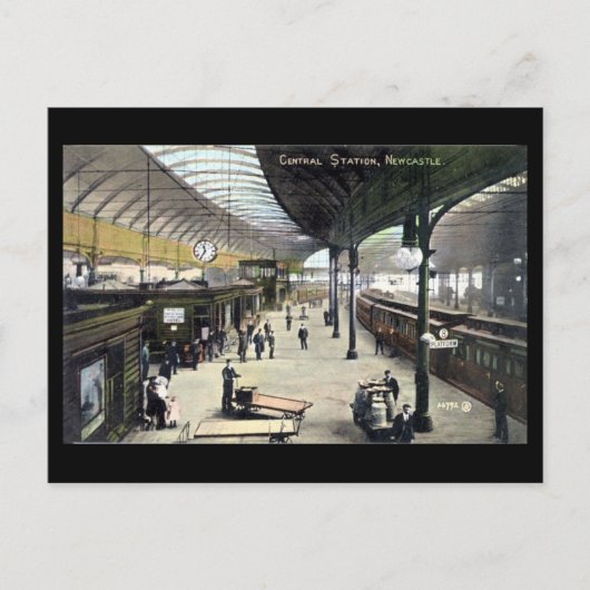 旧葉書 – Newcastle-on-Tyne ポストカード (正面)