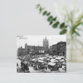 旧葉書 – Norwich Market Place, Norfolk ポストカード (スタンド正面)