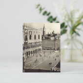 旧葉書 – Piazzetta San Marco, Venezia ポストカード (スタンド正面)
