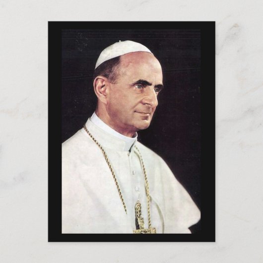 旧葉書 – Pope Paul VI ポストカード (正面)