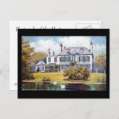 旧葉書 – Ravenscourt Park Library, Hammersmi ポストカード (正面/裏面)