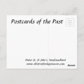 旧葉書 – St John's, Newfoundland ポストカード (裏面)