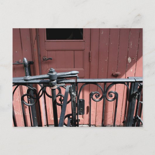 旧蒸気機関車ルマストロ車はがき ポストカード (正面)