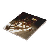 旧製粉所の子供用自転車 タイル (側面)