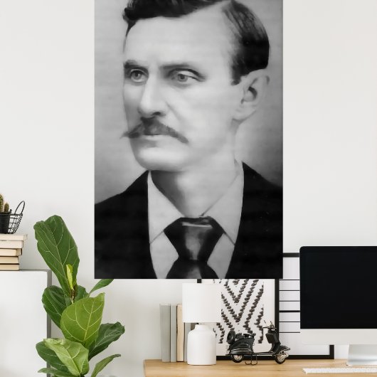 旧西のガンファイターDOC HOLLIDAY ポスター (ホームオフィス)