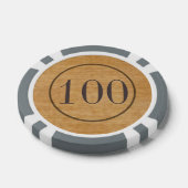 旧西ウッドルックトランプのポーカーチップ ポーカーチップ (シングル)