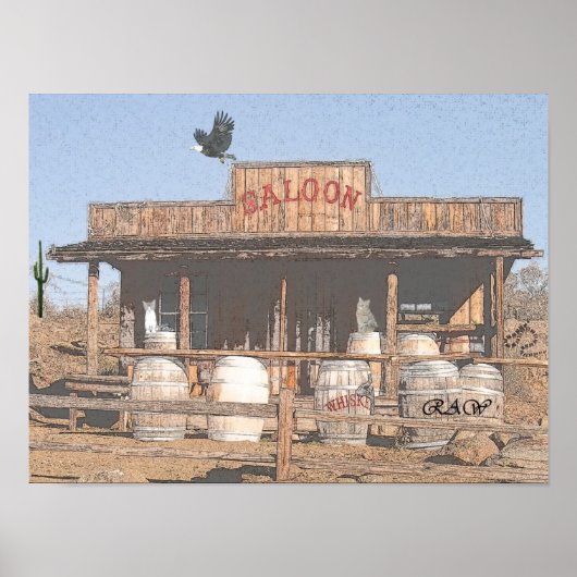 旧西サロン及び繊毛炭効果 ポスター (正面)