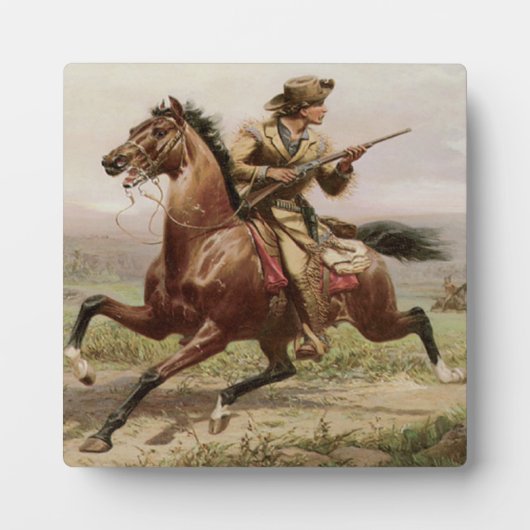 旧西バッファロー法案1885イーゼルプラーク フォトプラーク (正面)