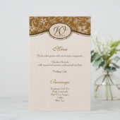 旧西ヴィンテージスタイルメニュー (スタンド正面)