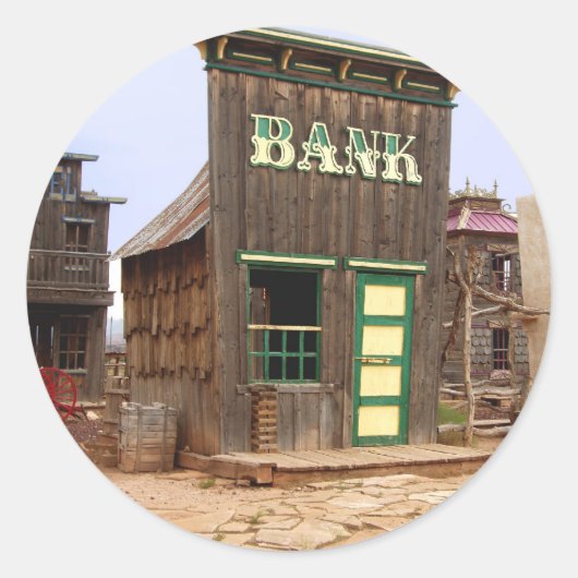 旧西岸（色） ラウンドシール (正面)