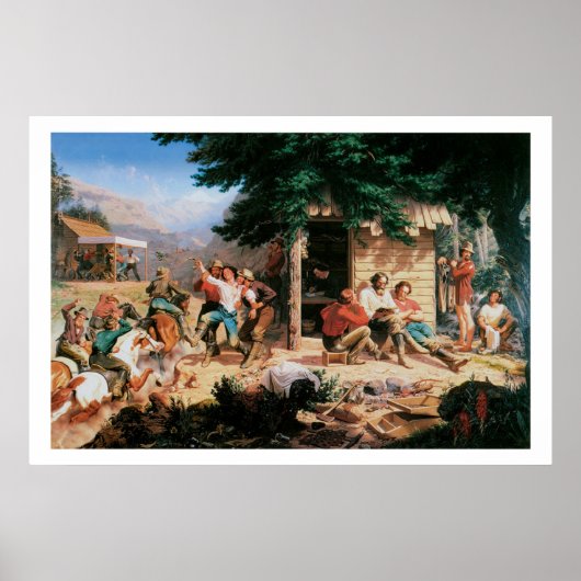 旧西日曜日の朝ザ・マインズアートプリントポスター ポスター (正面)