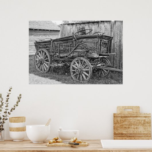 旧貨車 ポスター (キッチン)