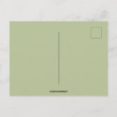 旧車のヴィンテージファッションドのお正月 ポストカード (裏面)