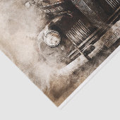 旧車のヴィンテージ切り離し 薄葉紙 (詳細)